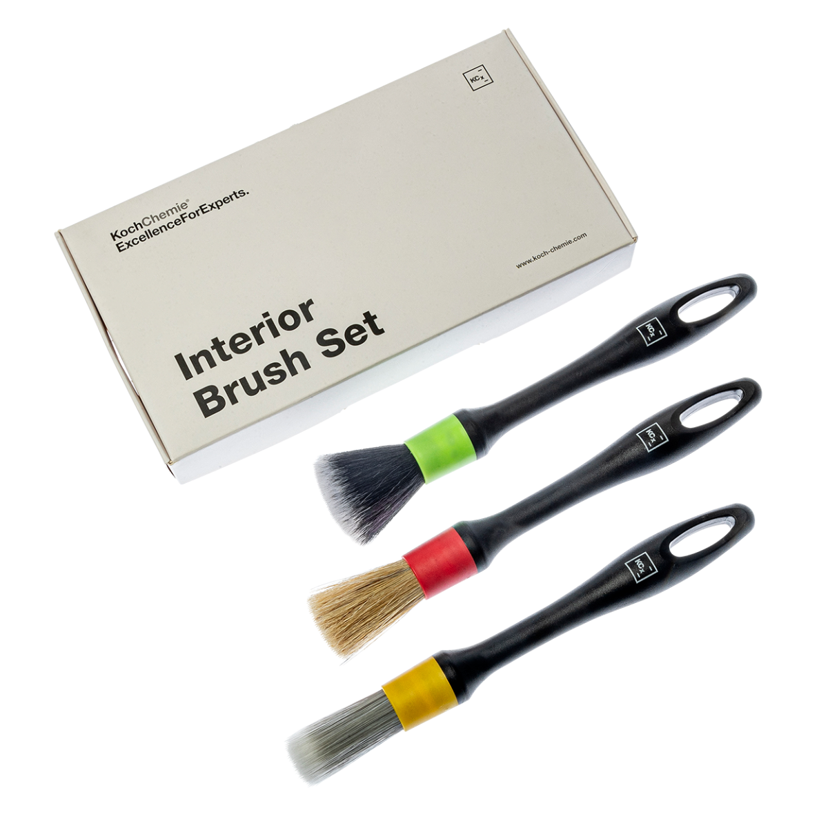 Interior Brush Set (3pcs) Pinceaux intérieur - Koch Chemie